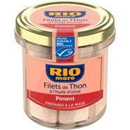 Filets de thon à l'huile d'olive et piment MSC