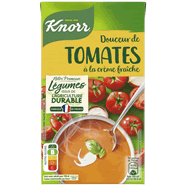 Soupe douceur de tomates à la crème fraîche