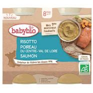  Risotto poireau et saumon bio dès 8 mois