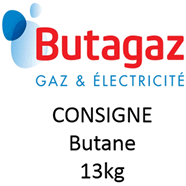  Consigne de gaz Butane 13kg