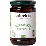  Olives  noires dénoyautées bio