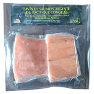  Pavés de saumon sauvage Pacifique sans peau sans arrêtes