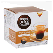 Capsules de café espresso caramel N°7