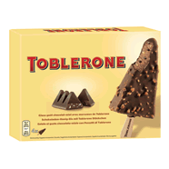  Bâtonnets au chocolat et au miel avec morceaux de Toblerone