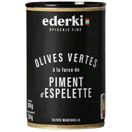  Olives farcies au piment d'Espelette