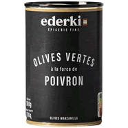  Olives farcies aux poivrons