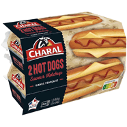  Hot dog au ketchup