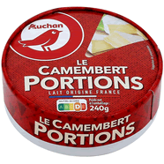  Camembert au lait pasteurisé en portions
