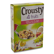  Céréales Crousty aux 4 Fruits