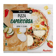  Pizza capricciosa au chèvre et légumes
