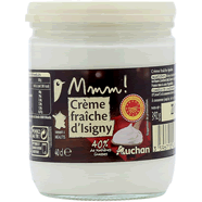  Crème fraîche entière d'Isigny épaisse 40% M.G AOP