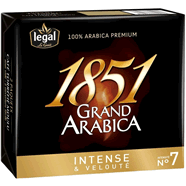 Café mlu grand arabica 1851 LEGAL 2x250g 500g Pack Fidélité