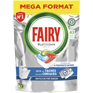 Fairy Fairy Platinum+ - Tablettes Lave-vaisselle Original