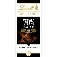  Tablette de chocolat noir 70%