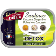  Sardines détox à l'huile d'olive bio