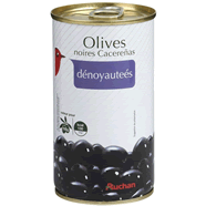  Olives noires dénoyautées