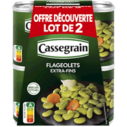  Flageolets verts extra-fondants
