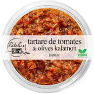  Tartare de tomates et olives kalamon