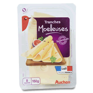  Fromage moelleux en tranches