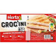  Croque-monsieur au jambon et fromage