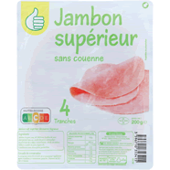  Jambon cuit supérieur