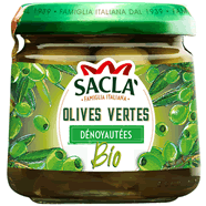  Olives vertes dénoyautées bio