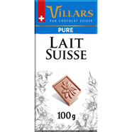 Villars Villars Collection Pure - Tablette De Chocolat Au Lait