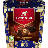  Bouchées au chocolat au lait, noisettes et amandes