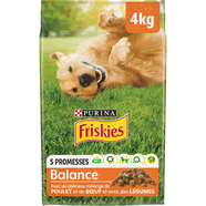  Croquettes pour chien au poulet et légumes +10kg