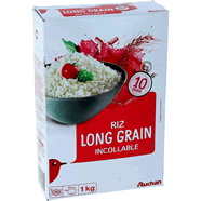  Riz long grain incollable