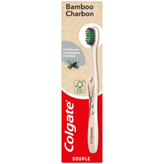  Brosse à dents souple en bambou et charbon