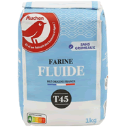  Farine de blé fluide sans grumeaux T45