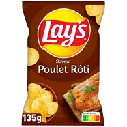  Chips saveur poulet rôti