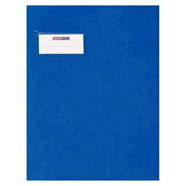  Protège cahier 17 x 22cm bleu