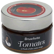 Tartinable bruschetta tomates et huile d'olive extra vierge