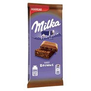  Tablette de chocolat au lait au brownie
