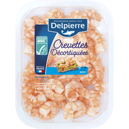  Crevettes cuites décortiquées label ASC