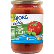  Sauce tomate et basilic bio