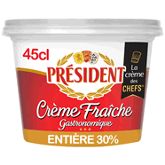  Crème fraîche entière épaisse 30% M.G