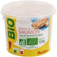  Rillettes de saumon bio