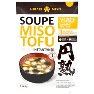  Soupe instantanée miso et tofu