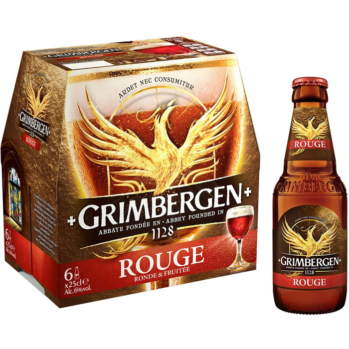 GRIMBERGEN Belge Bière aromatisée aux fruits rouges
