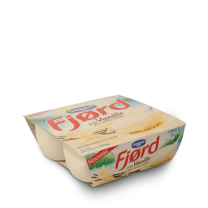 DANONE Fjord Yaourts saveur vanille