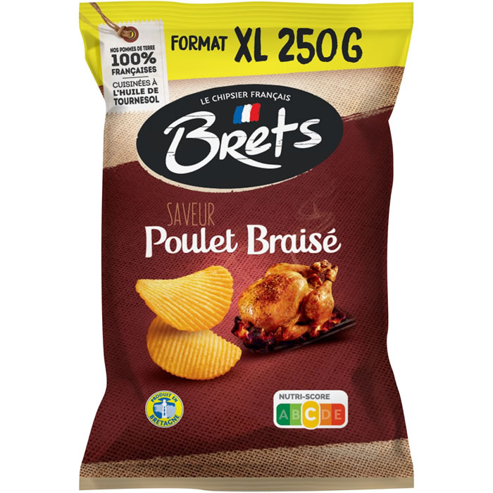 BRET'S Chips goût poulet braisé