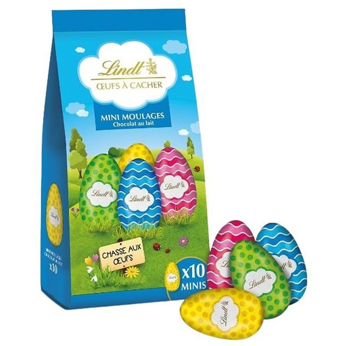 LINDT Mini oeufs en chocolat au lait