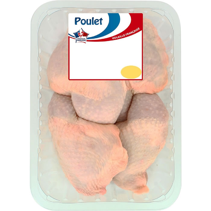 AUCHAN Cuisses de poulet blanc