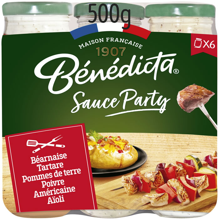 BENEDICTA Party Assortiment de sauces