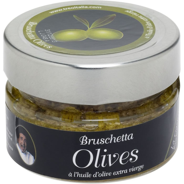 TREO Bruschetta olives