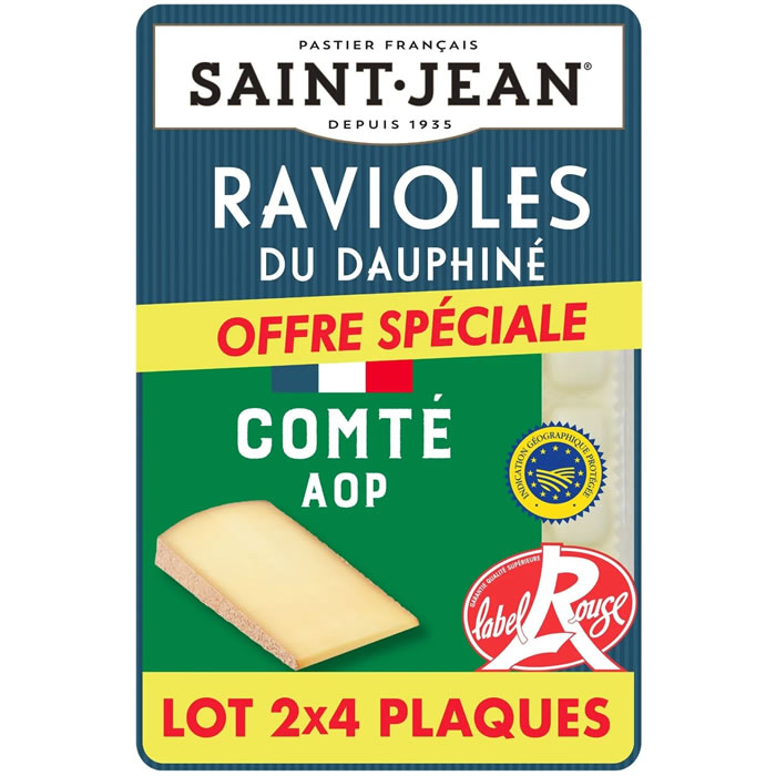 SAINT JEAN Ravioles du Dauphiné IGP au comté label rouge