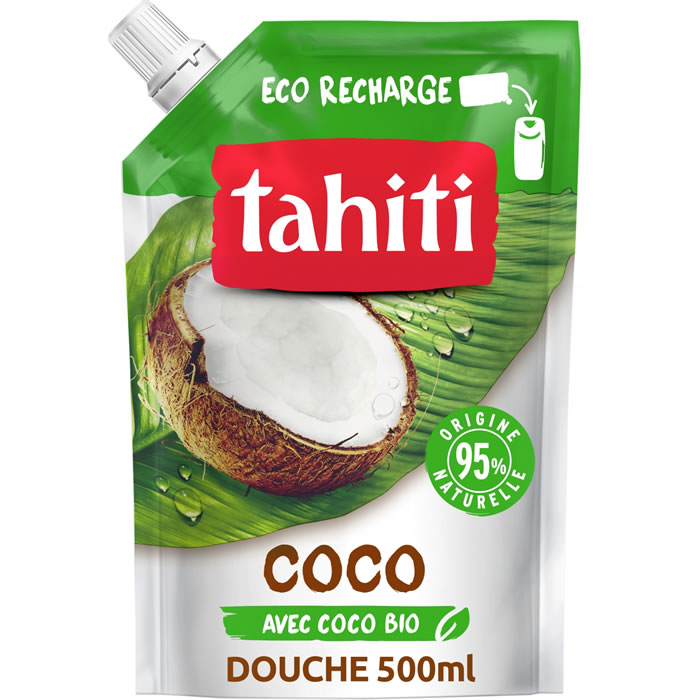 TAHITI Recharge gel douche à la coco